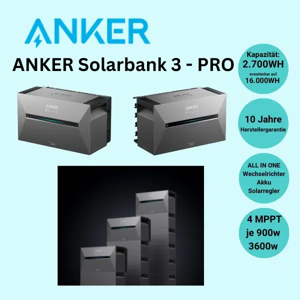Anker SOLIX Solarbank 3 Pro